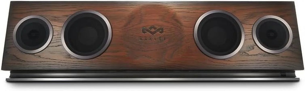 House of Marley, One Foundation Premium Home Audio Hi-Fi System, 3.5 High-Output Woofers, 2 x 1 High-Definition Tweeters, 220 Watt Stereo Power,  Certified Solid Oak Baffle, -DA002- Regal