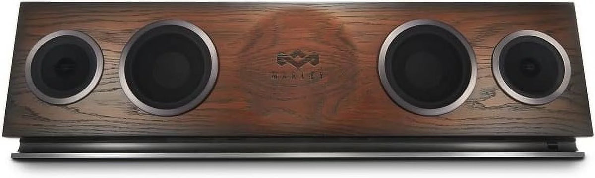 House of Marley, One Foundation Premium Home Audio Hi-Fi System, 3.5 High-Output Woofers, 2 x 1 High-Definition Tweeters, 220 Watt Stereo Power,  Certified Solid Oak Baffle, -DA002- Regal