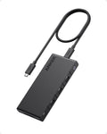 Anker 364  C Hub (10-in-1, Dual 4K ) with Max 100W Power Delivery, Dual 4K  Ports, 4 -A and -C Data Ports, Ethernet and  Card Slot for Dell Laptop, ThinkPad, and More