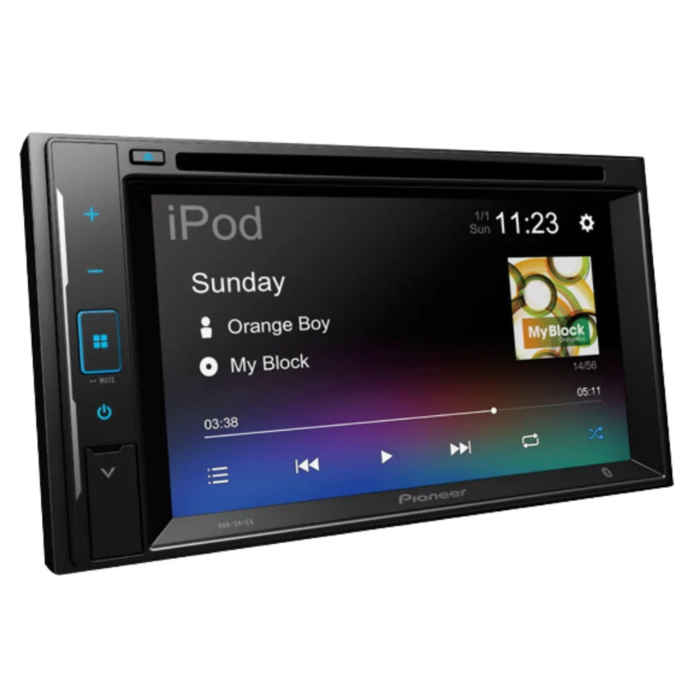 KIT4923 Bundle for 2013-2016 Chevy City Express W/ Pioneer -241EX Double  Car Stereo with Bluetooth/Backup Camera/Installation Kit/in-Dash / / 6.2" Touchscreen Digital Media Receiver