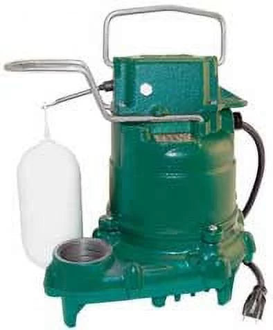 Zoeller 57-0001 9 ft. Cord 0.33HP All Cast Iron Submersible Sump Pump with Vertical Float Switch