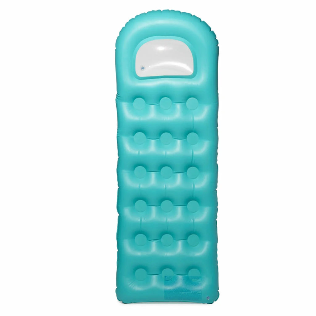 Suntanner 18 Pocket Swimming Pool Beach Lounge Floating Raft  Comfortable built in contoured pillow