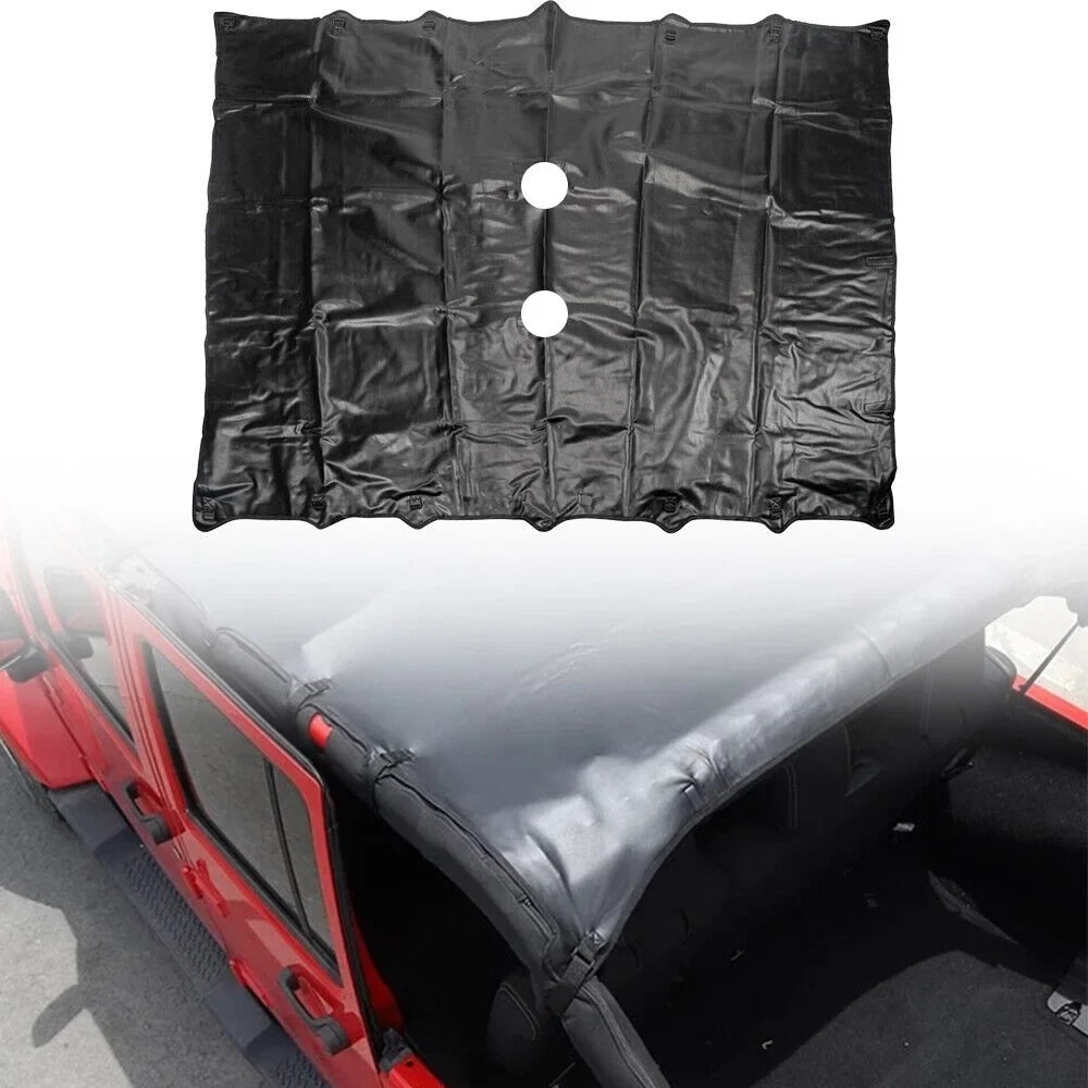 Leather Top Sunshade Protection Jeep Wrangler   07-18  Ultimate Sun Protection Easy Installation
