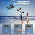 UNO1RC NM56218 120 deg W10 1080P  Live Video Drone with Camera for Adults, Kids & Beginners