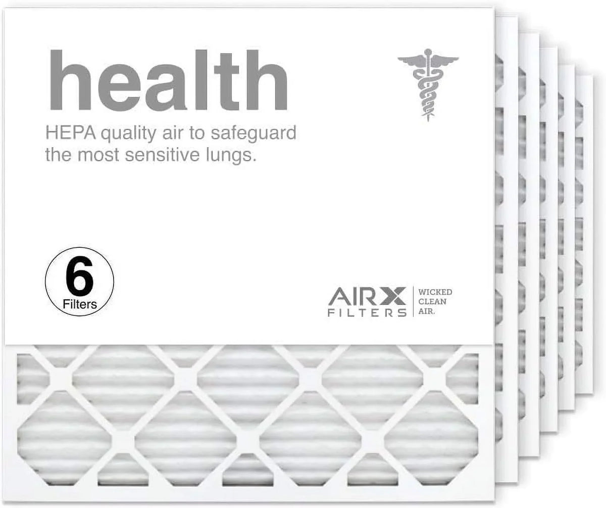 24X24x1 Air Filter  13 Pleated   Furnace Air Filter, Health 6-Pack, Made In The …