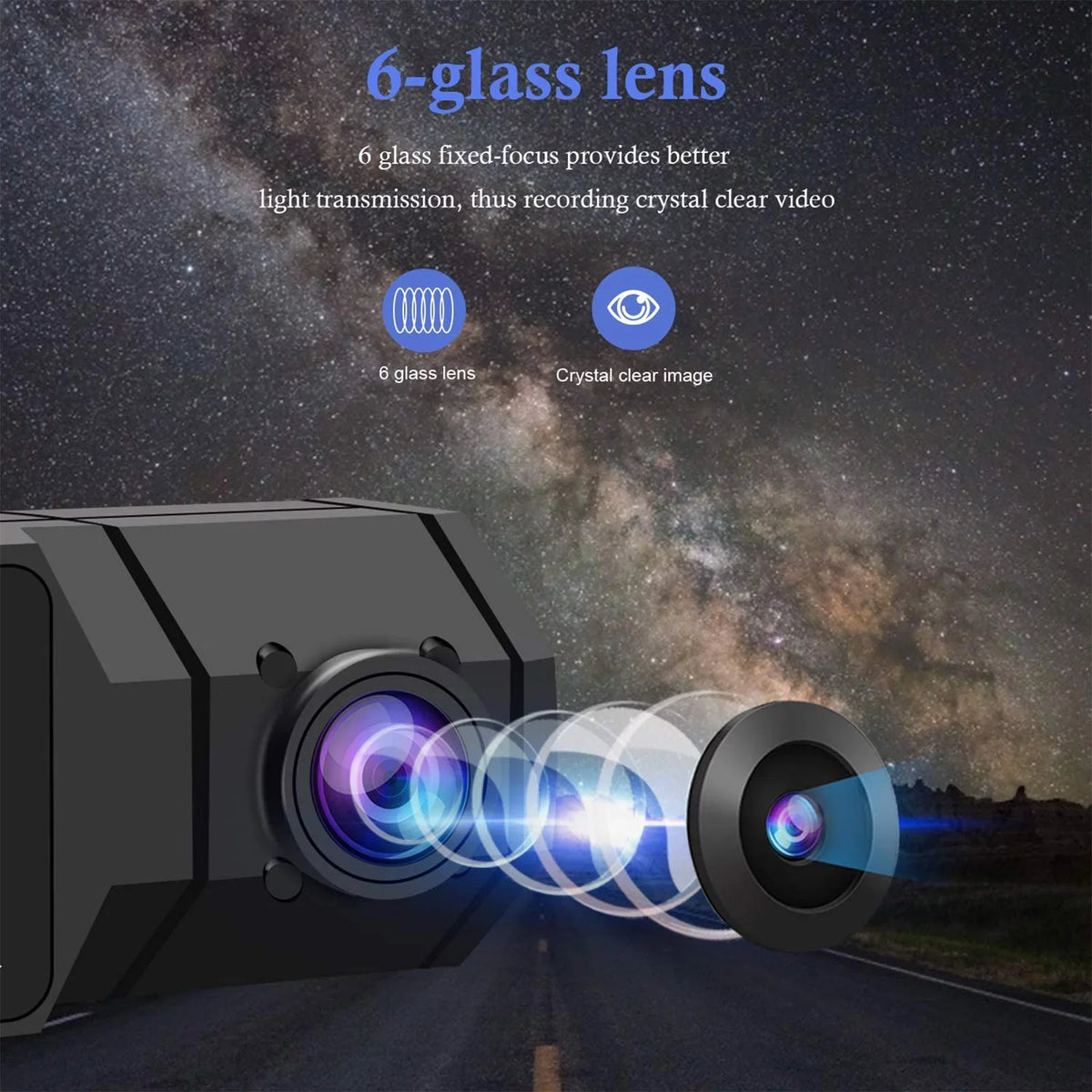 Dual Dash Cam,  1080P Front Interior Dual Dash Camera  Night Vision Dashcam, Driving Recorder for Car, Taxi with Loop Recording, G-Sensor, Parking Mode