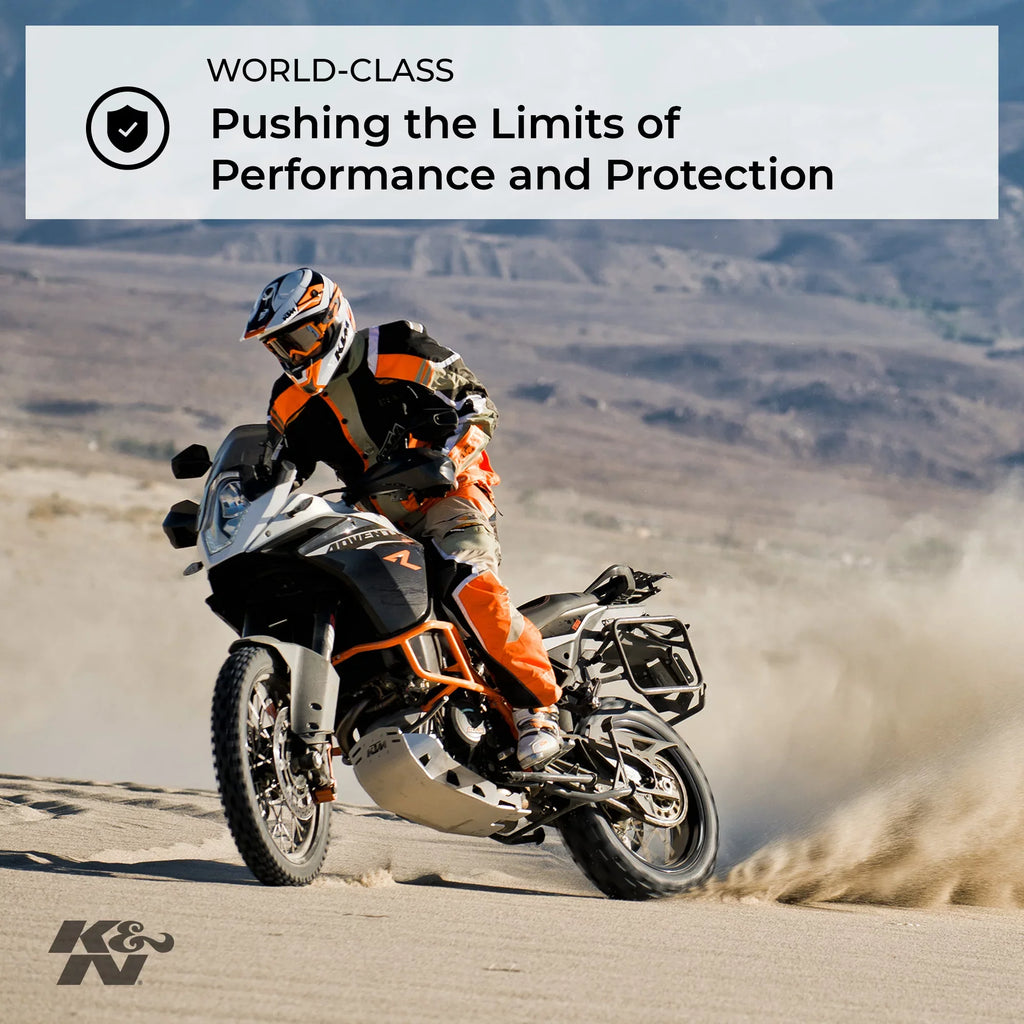 K&N Engine Air Filter: High Performance, Premium, Powersport Air Filter: 1993-2006  (R1150R, R1150R Rockster, R850R, R1150GS, R1150RS, R1150RT, R1100R, and other select models) -0400