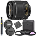 Nikon -P   18-55mm f/3.5-5.6G  Lens +  Filter, Circular Polarizer, Florescent Neutral Density Filter, Font and Rear Lens Caps 1 Year Seller Warranty
