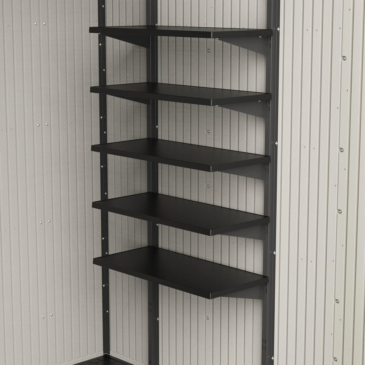 Lifetime 5-Piece 14x30 Shelf Accessory Kit Shed Accessory (60447)