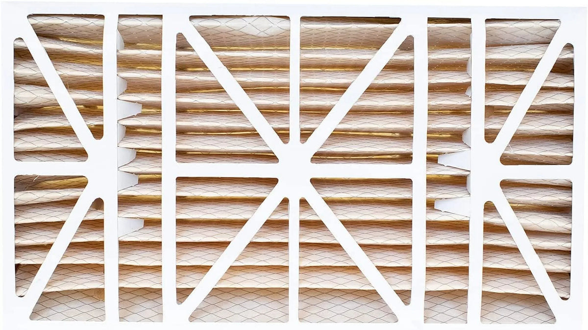 Filterbuy 17x26x4  11 Pleated   Furnace Air Filters for Lennox x6664 (3-Pack)