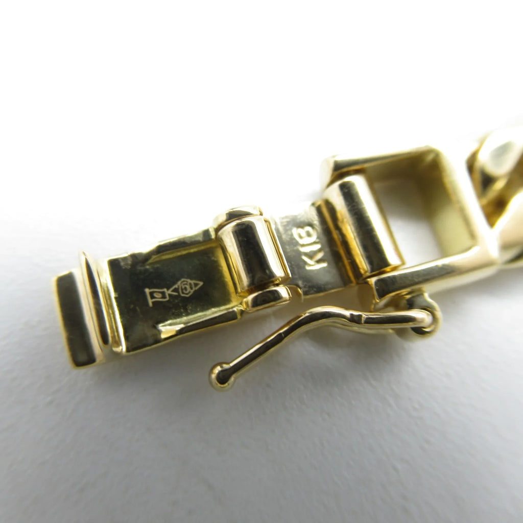 Pre-Owned  6 Men W Kihei Bracelet Gold K18 (Yellow Gold) (Good)