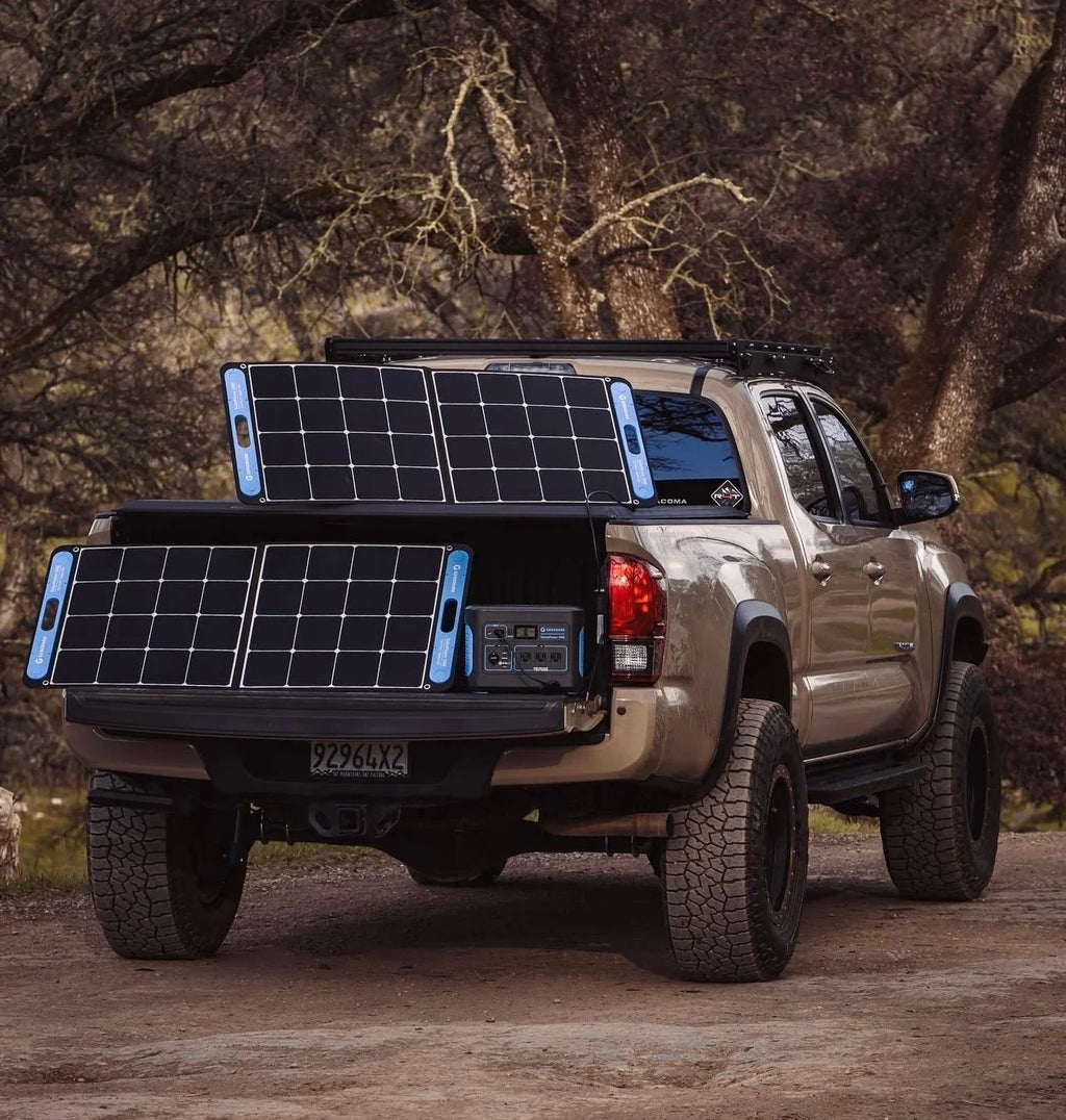 100 Watts SolarPower One Monocrystalline Portable Solar Panel with built-in -C and -A ports