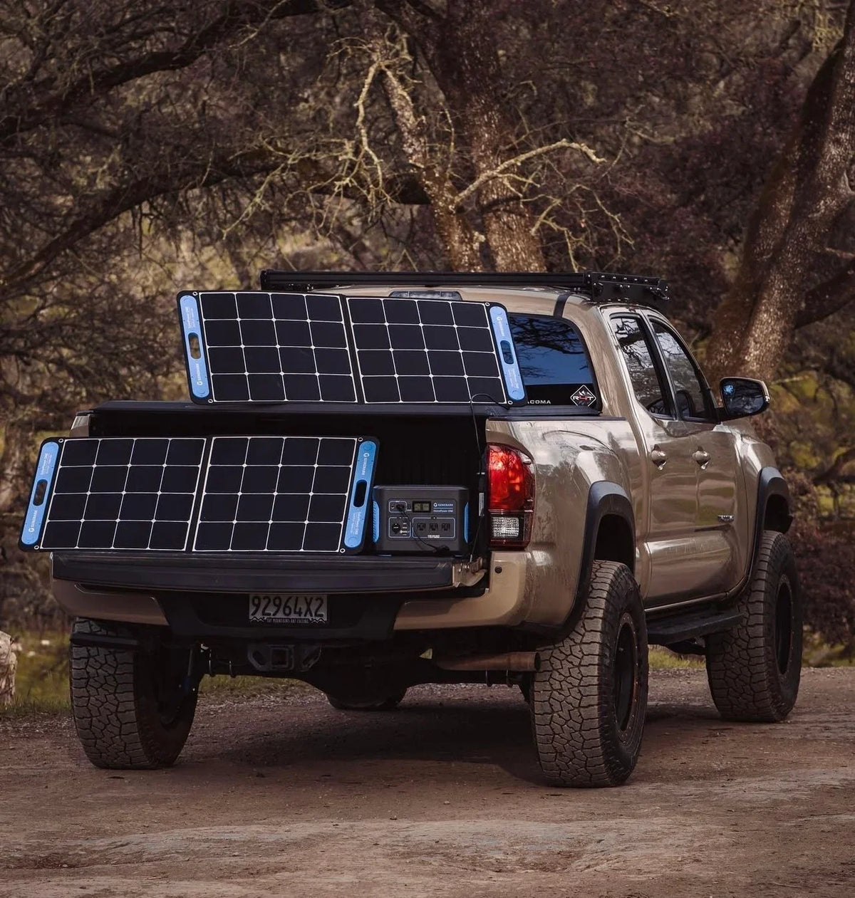 100 Watts SolarPower One Monocrystalline Portable Solar Panel with built-in -C and -A ports