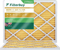 Filterbuy 18x21x1  11 Pleated   Furnace Air Filters (2-Pack)