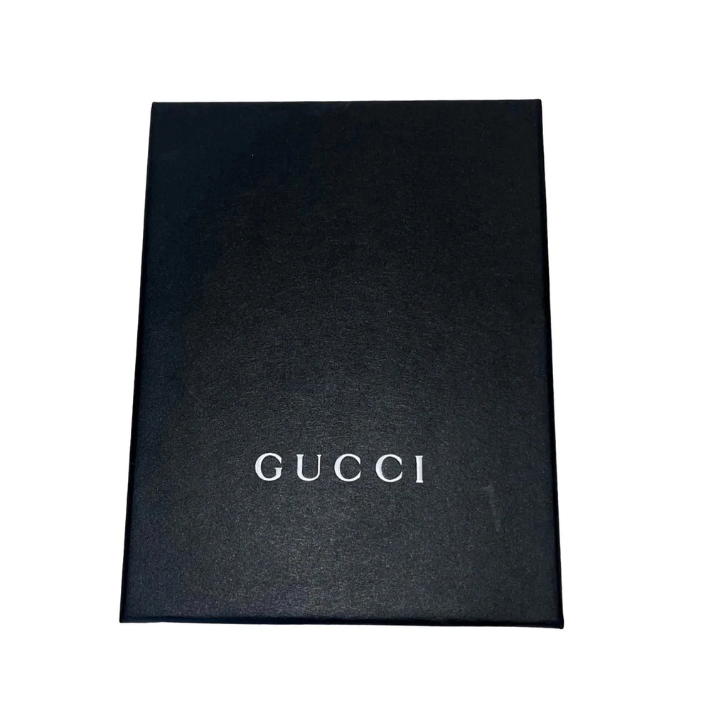 Gucci  Microguccissima Black Calf Leather Small Cardholder Wallet