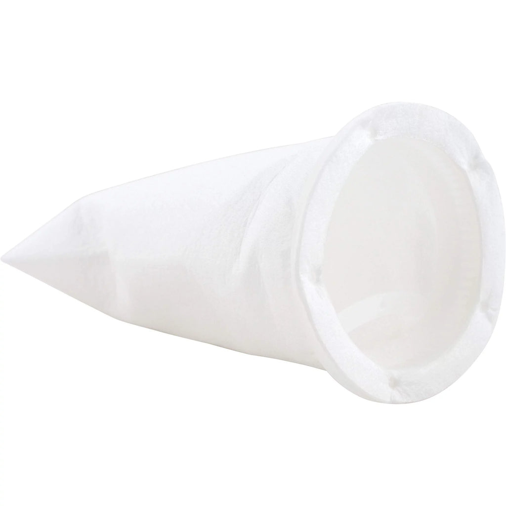 SpiroPure --410-100 100 Micron #3 (10”) Glazed Polypropylene Felt Liquid Bag Filter -410-100 155393-03 (Case of 40)