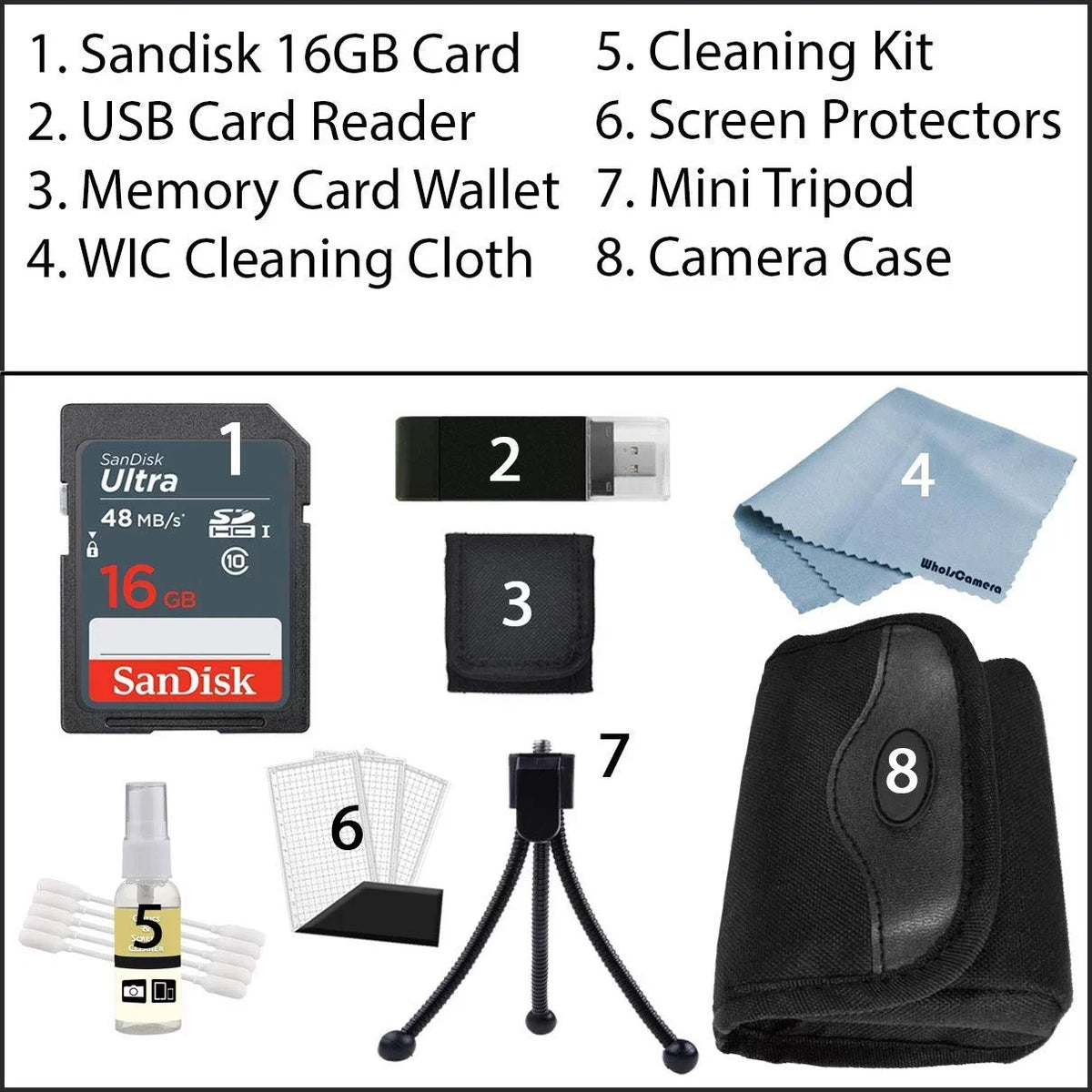 Canon Powershot SX740  4K Video Digital Camera Silver + Basic Bundle