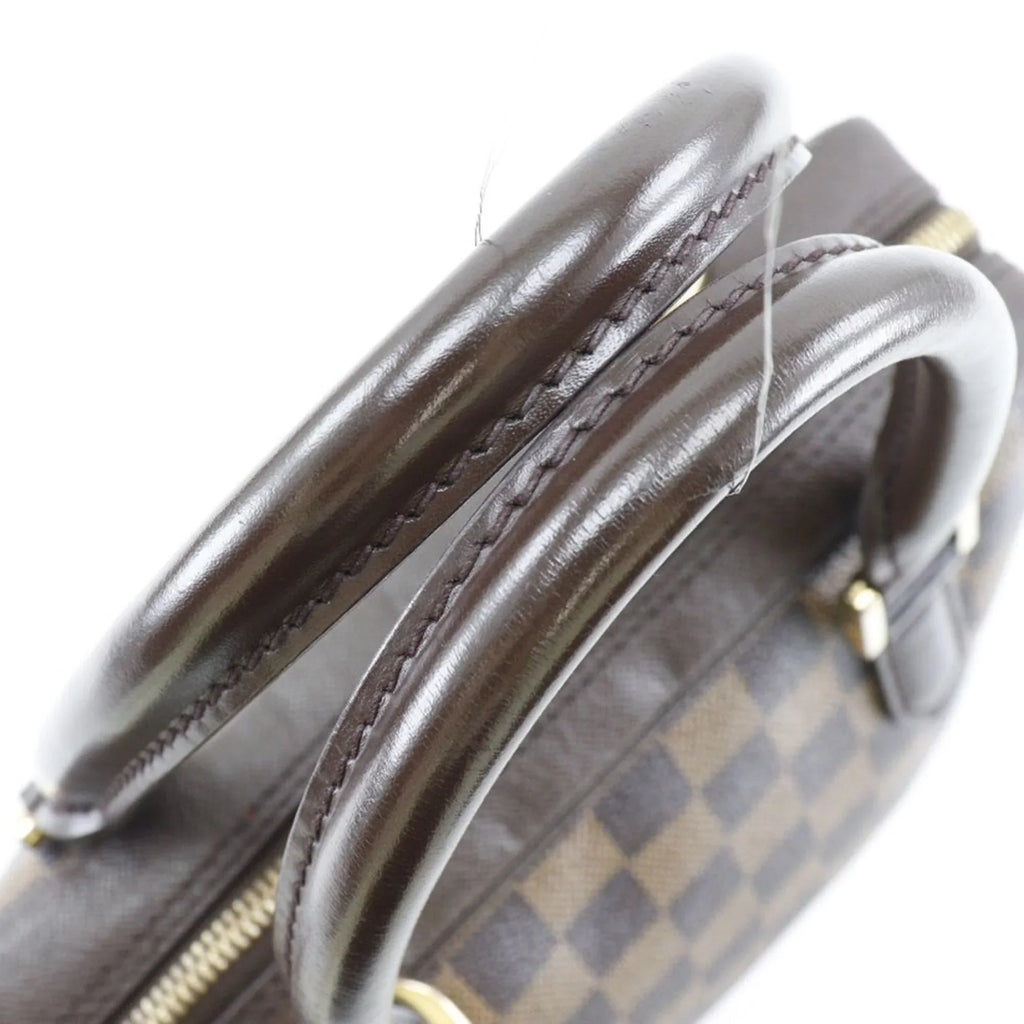 Pre-Owned   Louis Vuitton Brera Handbag N51150 Damier Canvas Brown VI0094 Women's (Good)