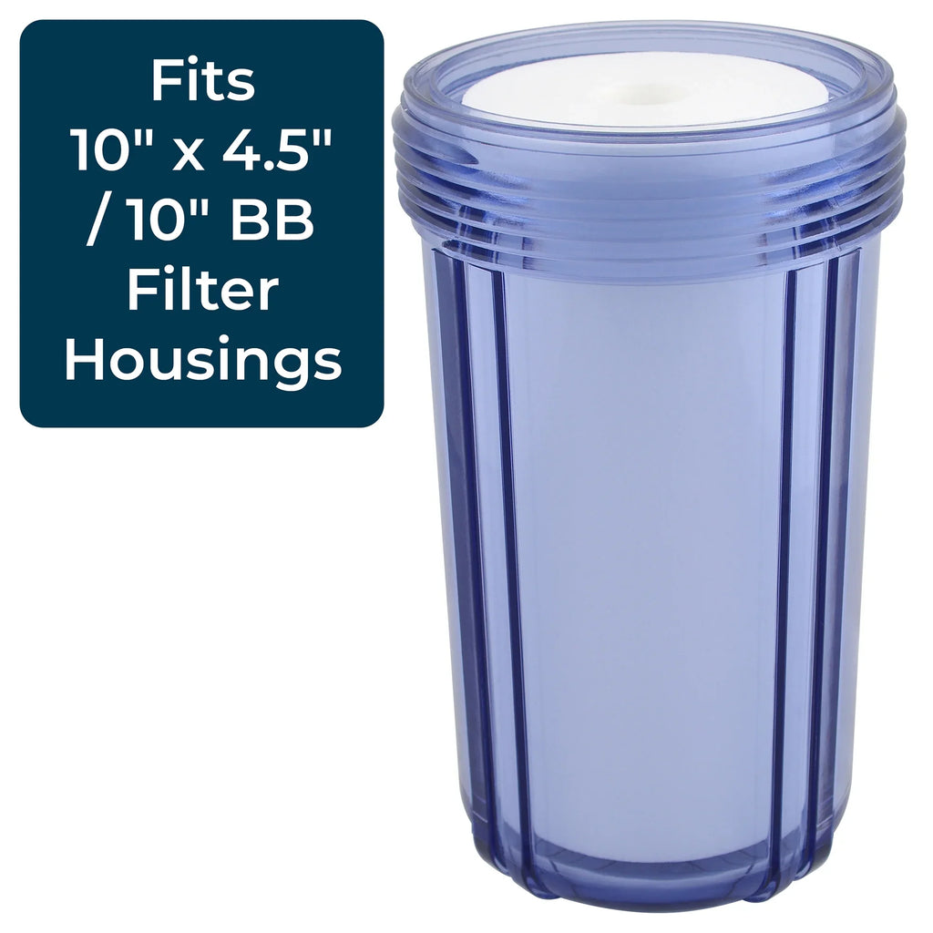 SpiroPure 10 x 4.5" Dual Gradient Polypropylene Filter, 50 Micron (8 Pack)