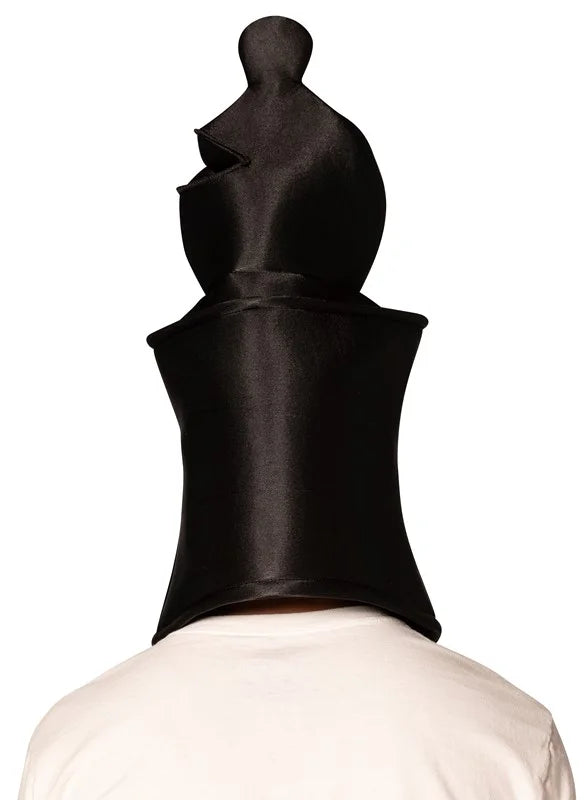 Rasta Imposta Ultimate Deluxe BlackBishopChessHeadpiece Halloween Mask Costume, Adult One Size, R1309-
