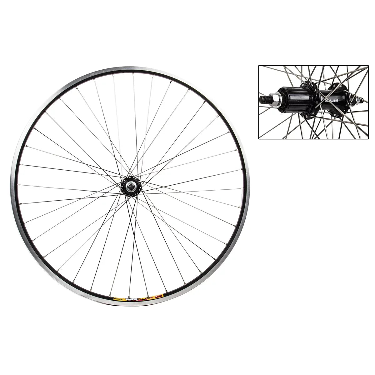 Wheel Rear 700x35 622x19 Wei Zac19 Bk Msw 36 Rm30 Bo Bk 135mm Dti2.0sl 8-10sc