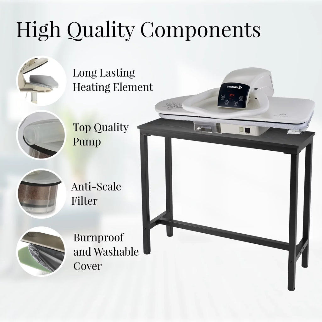 SpeedyPress Digital Steam Press 100HD | Premium Extra Large 40 Inch Iron Press Machine | Easy to Use Clothes Steamer With Multiple Steam and Temperature Settings