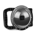 XTGP559 Dual Handle Dome Port Case - 45m Waterproof, 180° Wide Angle for Hero 9 Black Hero 10