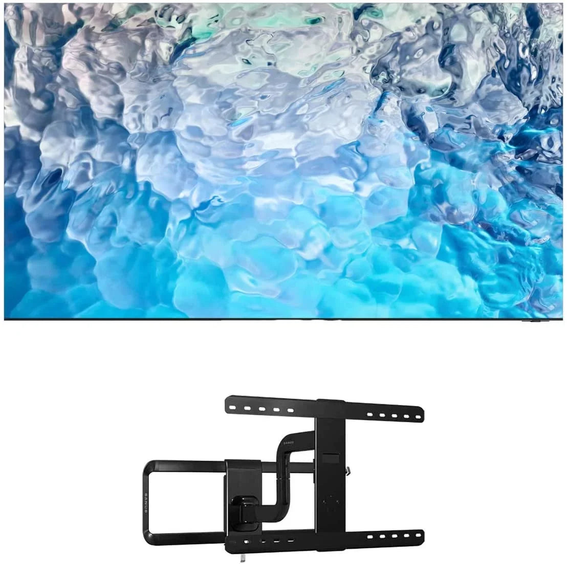 75-Inch Class Samsung Neo  8K QN900B Series Mini  Quantum  64x Smart  with a Sanus VLF525-B1 Full-Motion Premium Mount for 50"-82" Flat Screen 's (2022)