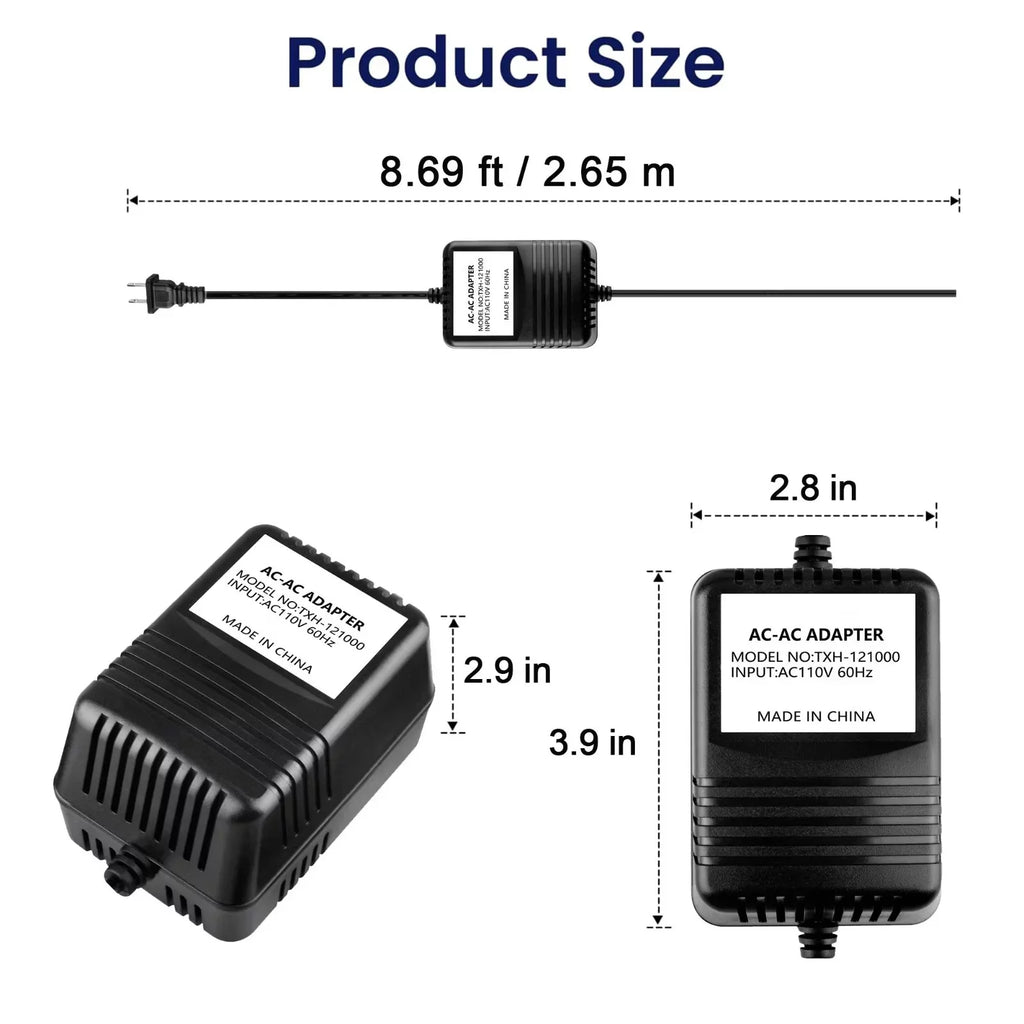 '-Geek  to  Adapter compatible with Harman Kardon HK195-01T -01T Class 2 Transformer Power