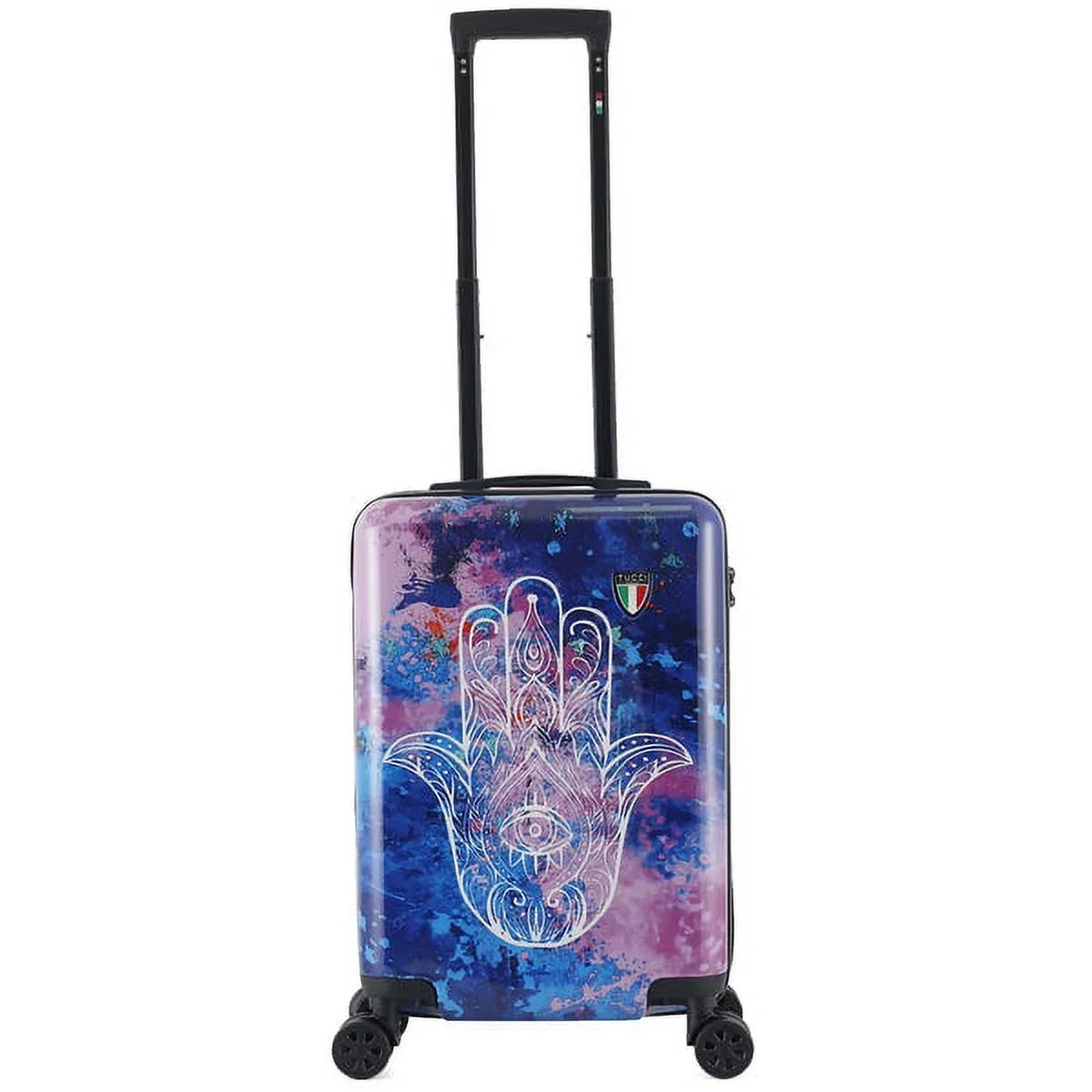 Disegno - Emotion Art Exotic Hamsa 3-Piece Hardside Luggage Set