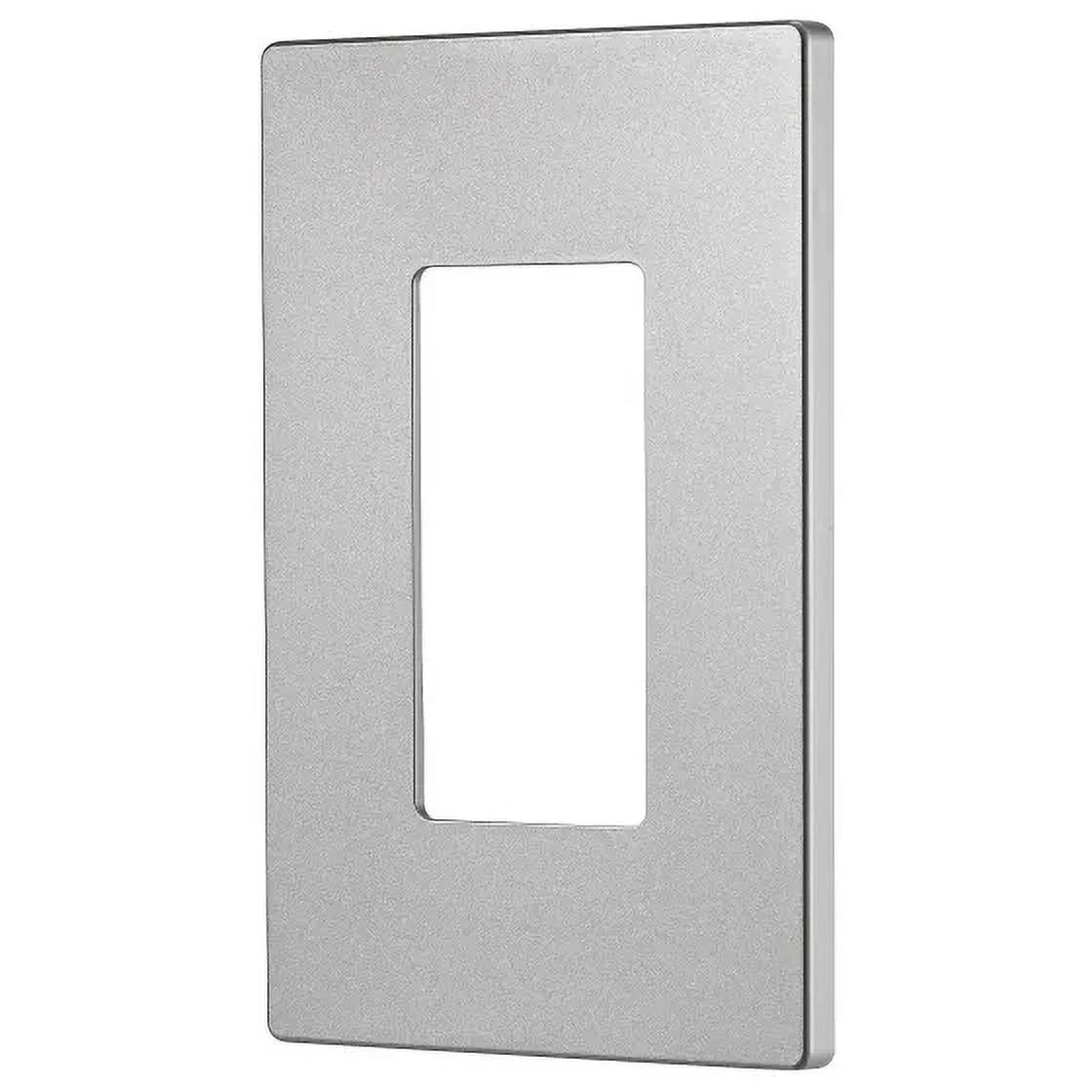 Eaton Wiring Devices PJS26SG--L  Wallplate, 4-7/8 Inch Length, 3-1/8 Inch Width By 1 -Gang, Polycarbonate, Silver Granite (Case of 10)