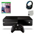 Pre-Owned Microsoft Xbox One Original 500GB Gaming Console Black Headset With Detroit Become Human Game   Bundle
