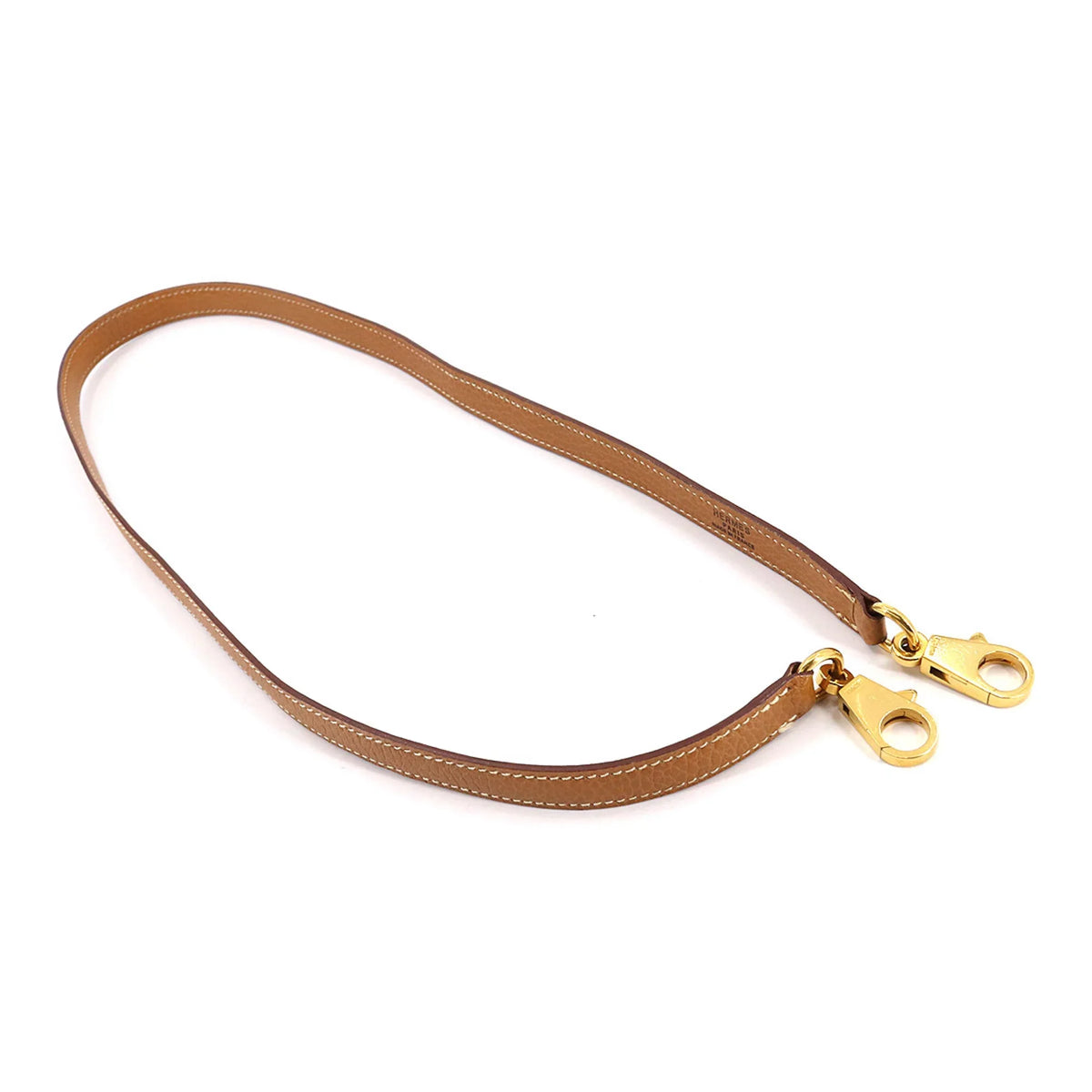 Pre-Owned Hermes  Kelly Bolide shoulder strap Ardennes gold Shoulder (Good)