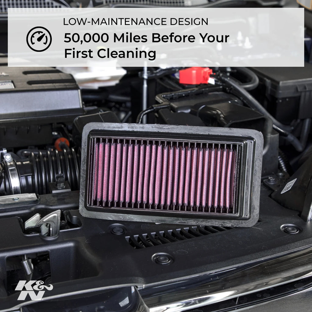 K&N Engine Air Filter: High Performance, Premium, Washable, Replacement Filter: 2005-2012 Chevy/Buick/Cadillac/Pontiac (Malibu, Equinox, Lucerne, , G6, Torrent), 33-2296