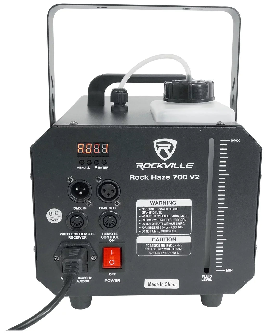 Rockville  700   Haze Machine Water Based /Club Hazer and (2) Remotes