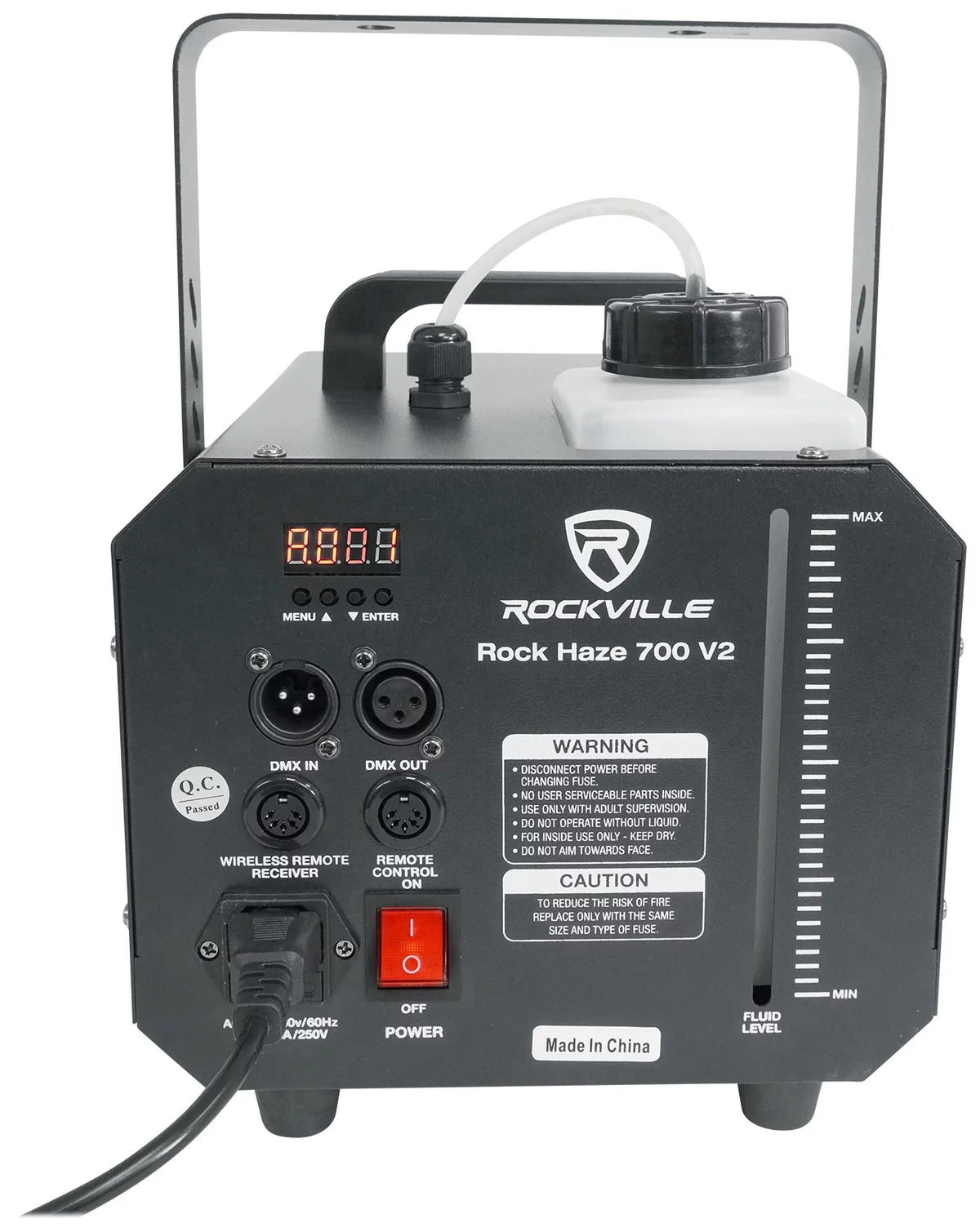 Rockville  700   Haze Machine Water Based /Club Hazer and (2) Remotes