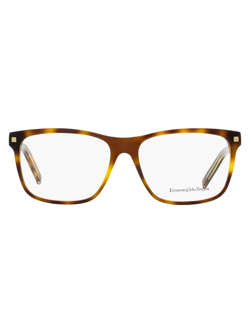 Ermenegildo Zegna EZ5170 Full Rim Rectangle Shiny Classic Havana/Shiny Havana and Crystral/Vicuna Eyeglasses