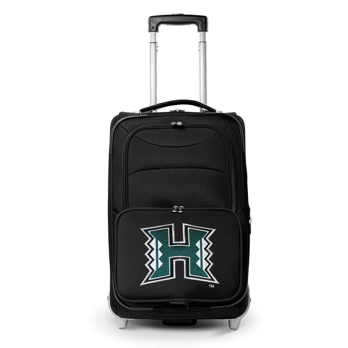 Black Hawaii Warriors 21" Softside Rolling Carry-On Suitcase