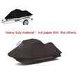 P3 Heavy Duty Marine Grade Jetski Cover Black Fits Seadoo Spark Yamaha  Kawasaki