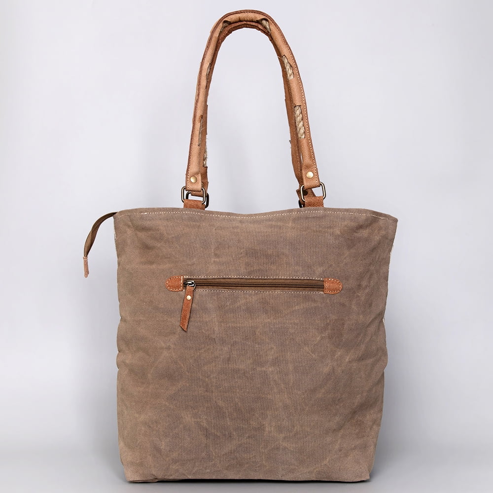 KB487  Upcycled Wool Upcycled Canvas Hair-on Genuine Leather women bag western handbag purse