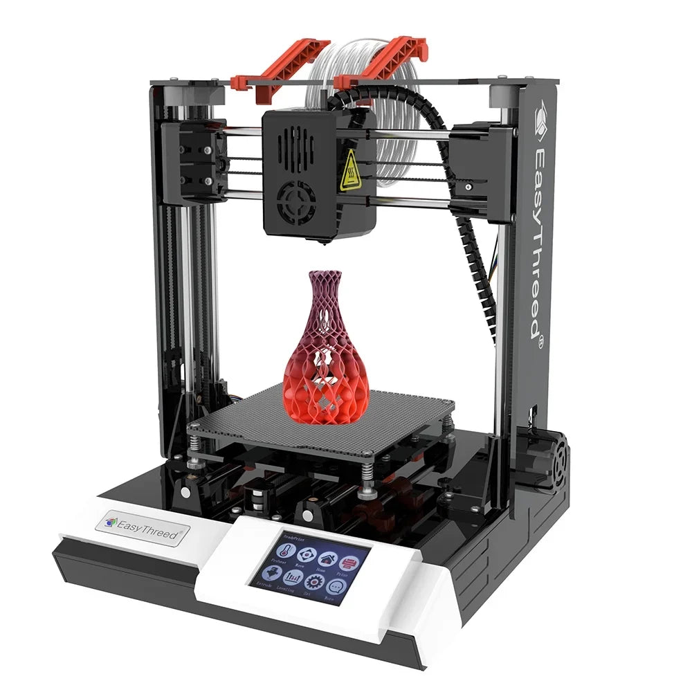 EasyThreed 3D printer,Print Size Removable K6 Plus 3D Printer  Kids  Printers 3D-Printer 3D Printer Hine 100x100x100mm/4x4x4inches  Comes Plus Printer Hine