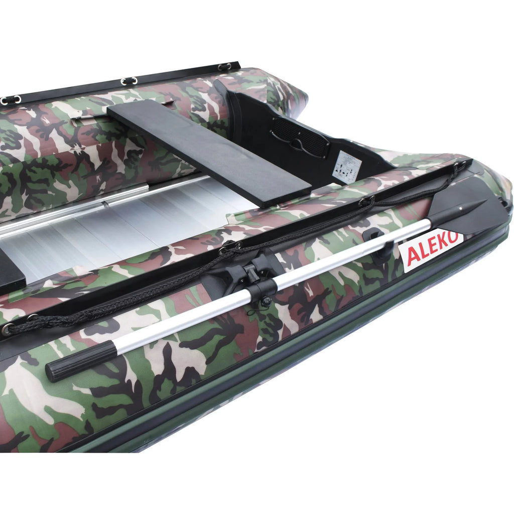 BT320CM Inflatable Fishing Boat 4-Person Raft 10.5 feet - Camouflage