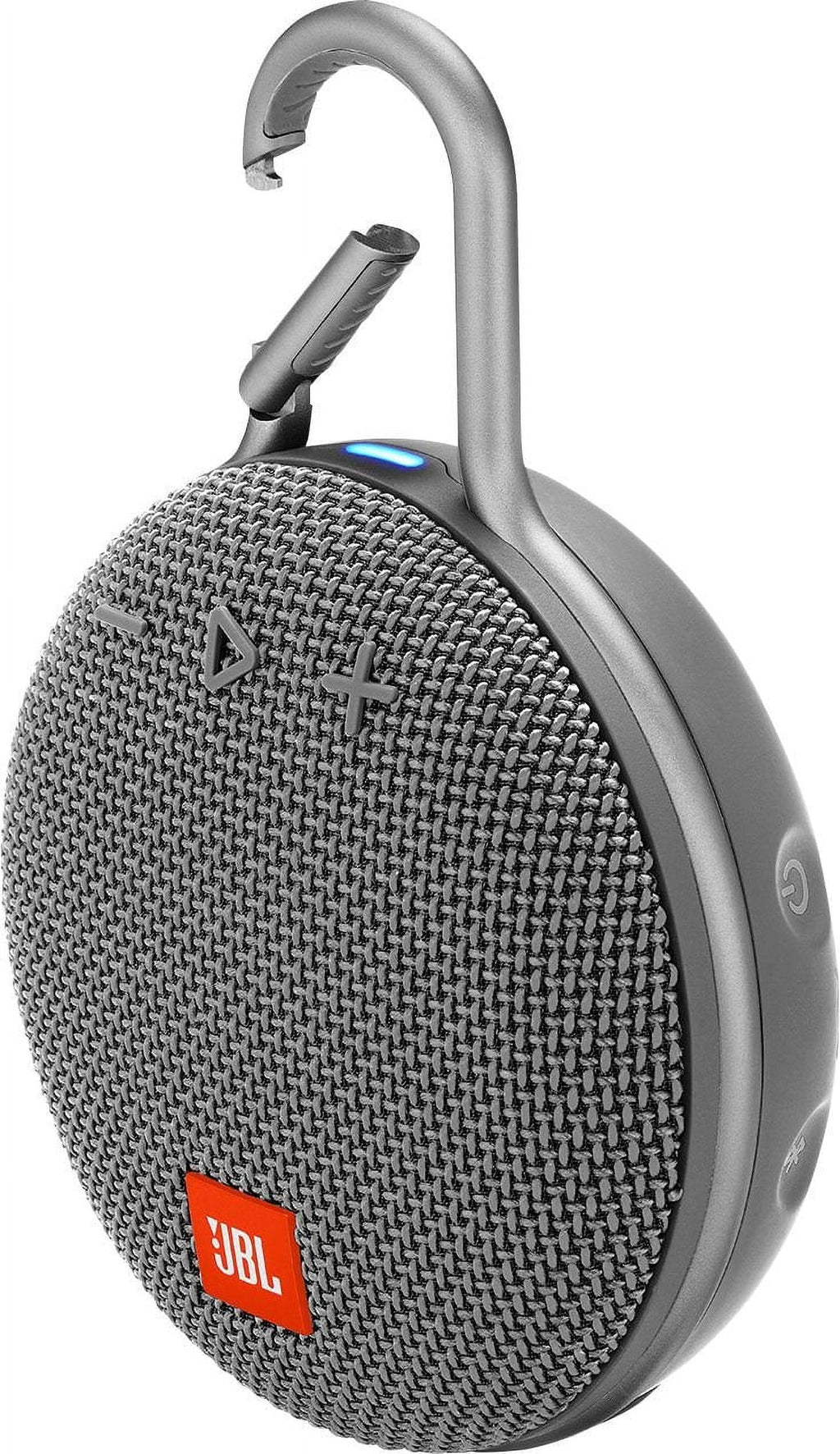 Restored  Clip 3 Portable Wireless Bluetooth Speaker Gray JBLCLIP3GRY Like New (Refurbished)