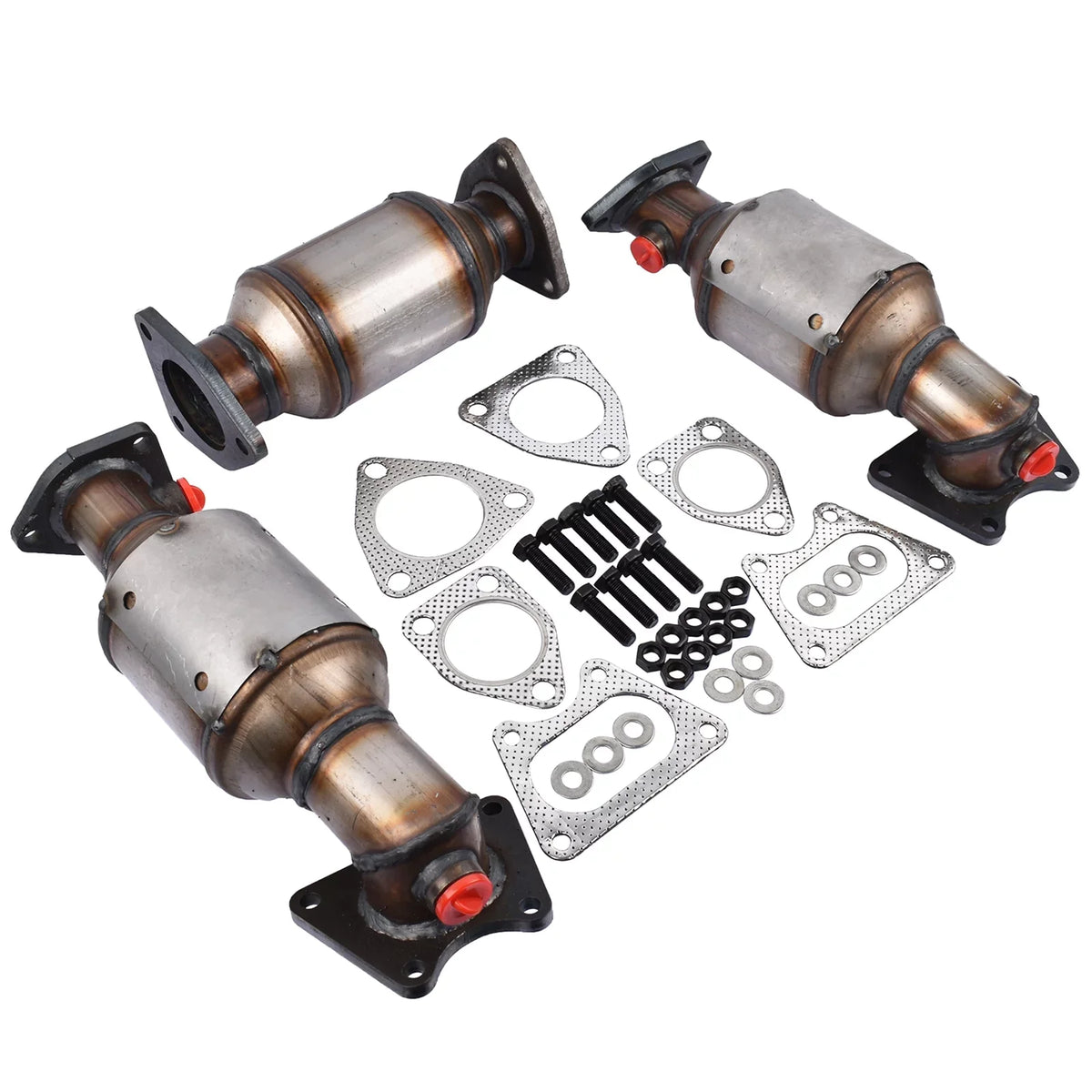 Catalytic Converters Set Replacement for 2005-2008 Honda Pilot 3.5L 45106-45107-45108