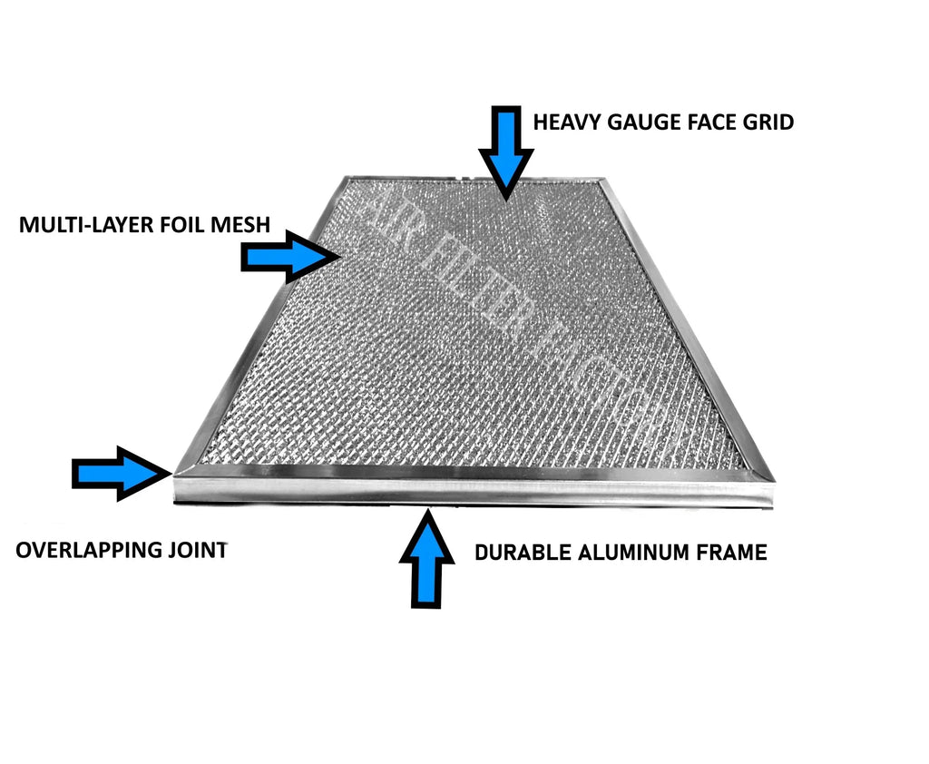 2-Pack 123324‐004, 123324004, TRN123324004 Compatible with Trion Aluminum Furnace  Pre/Post Filters By Air Filter Factory