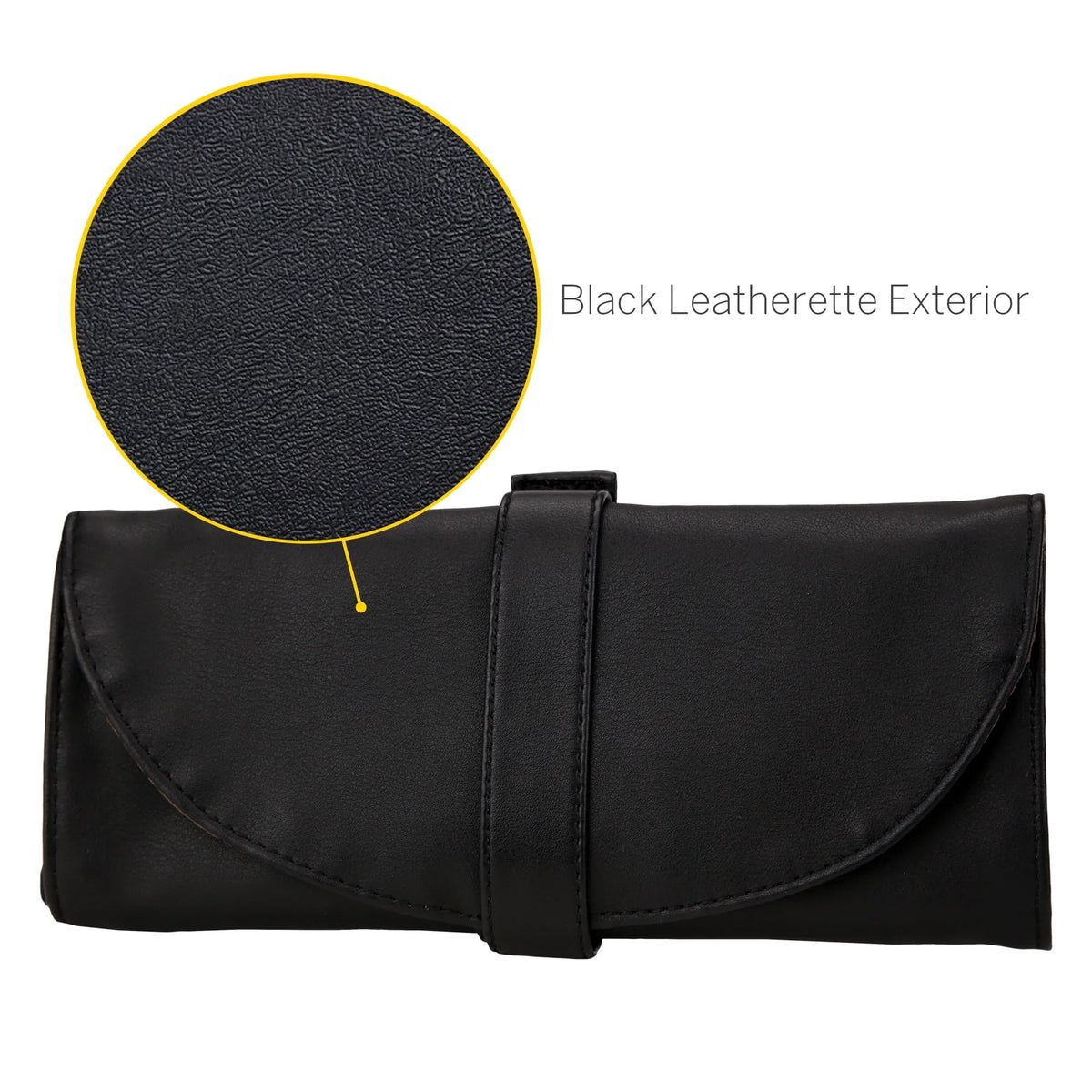 Bdellium Tools Professional Makeup Maestro Series The Key Essential 10pc. Brush Set with Roll-Up Pouch