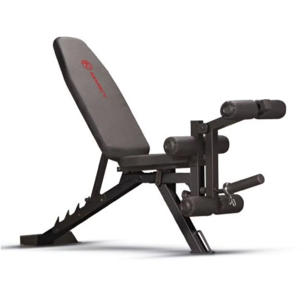 Marcy Adjustile 6 Position Utility Bench with Leg Developer and High Density Foam Padding -350