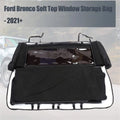 For Ford Bronco Accessories 2021-2023 4-Door 600D Soft Top Window Storage Bag