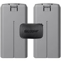 ..00000326.01 Mini 2 Intelligent Flight Battery 2 Pack Bundle with Deco Gear Hard  Case with Zipper for Tablets and  6 Inch
