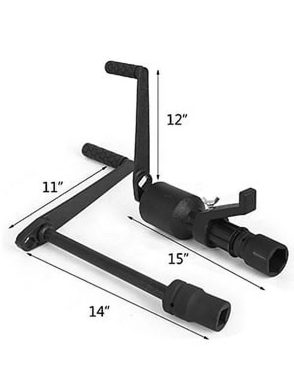 1:58 Torque Multiplier Set Wrench Lug Nut Labor Saving Lugnuts 4 Sockets w/ Case
